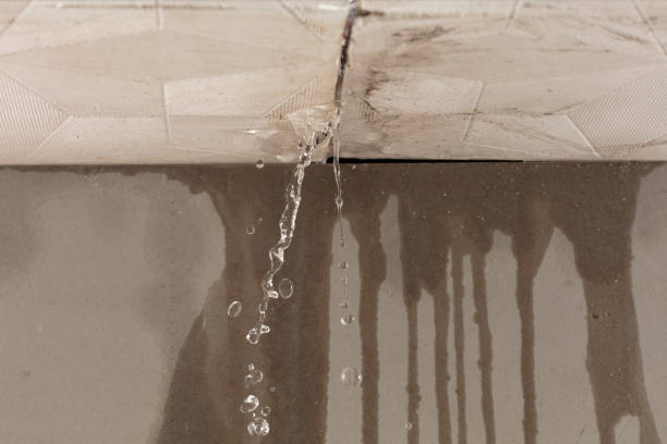 Professional Sewage Cleanup technician working in Glen, NH